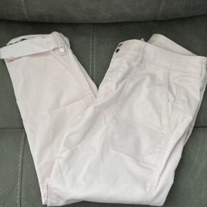 White House Black Market Light Pink Cropped Pants